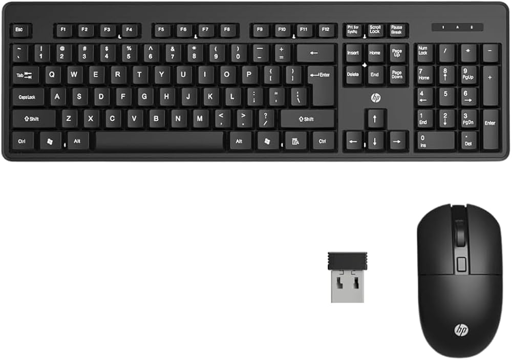 HP  Wireless Keyboard and Mous