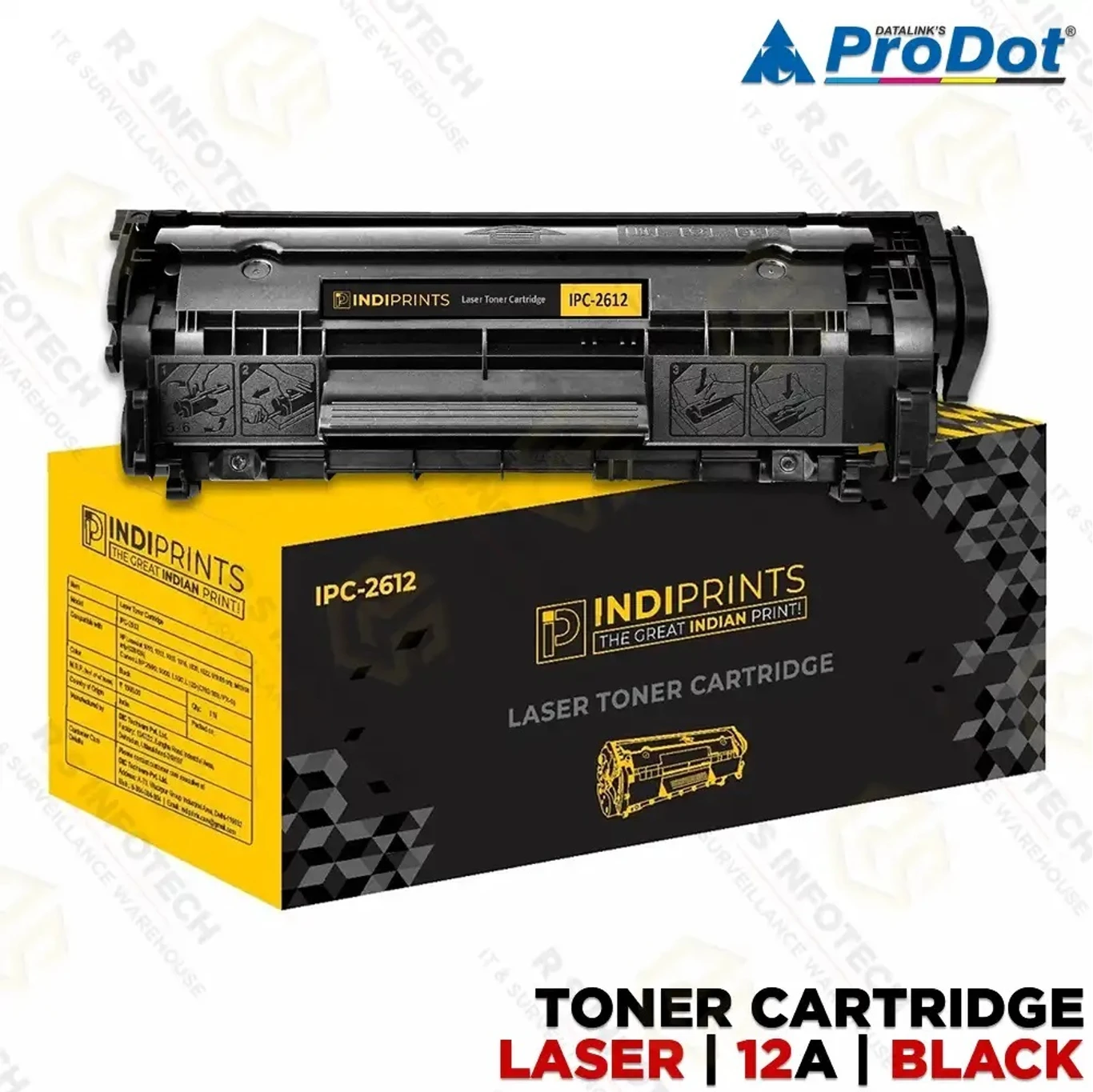 Indiprint12A Toner Cartridges | for HP